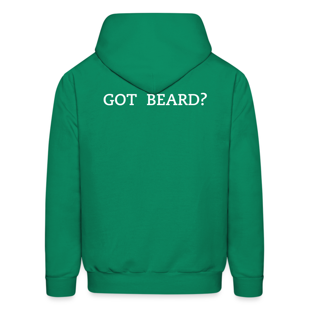 GOT BEARD Men's Hoodie - kelly green