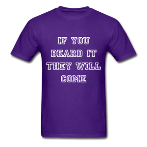 IF YOU BEARD IT - purple
