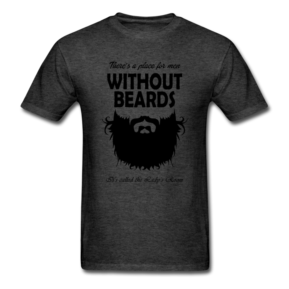 Men Without Beards Classic T-Shirt - heather black