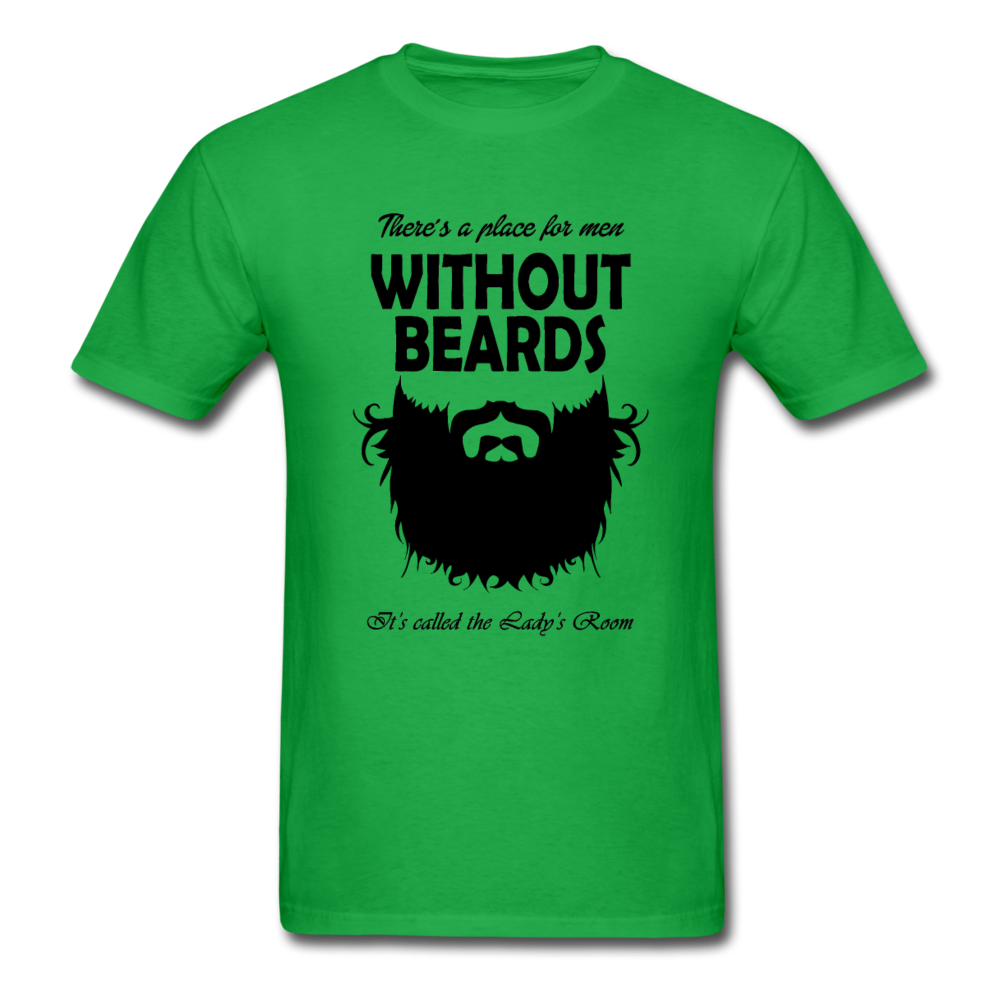 Men Without Beards Classic T-Shirt - bright green