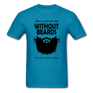 Men Without Beards Classic T-Shirt - turquoise
