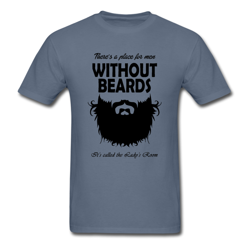 Men Without Beards Classic T-Shirt - denim