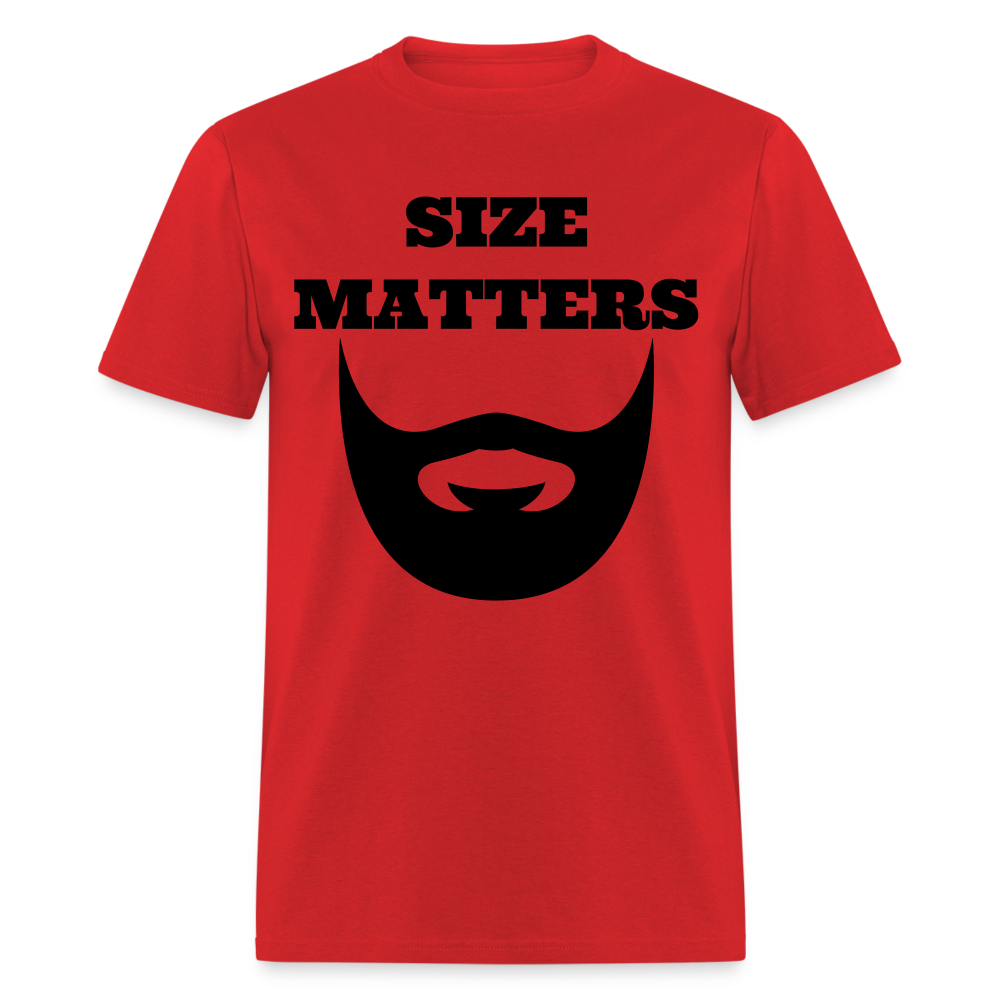 Size Matters Classic T-Shirt - red