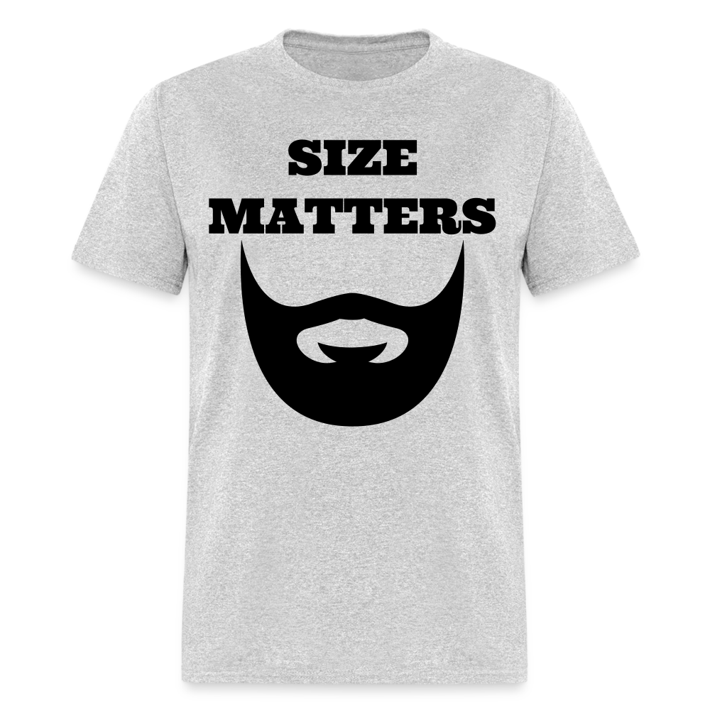 Size Matters Classic T-Shirt - heather gray