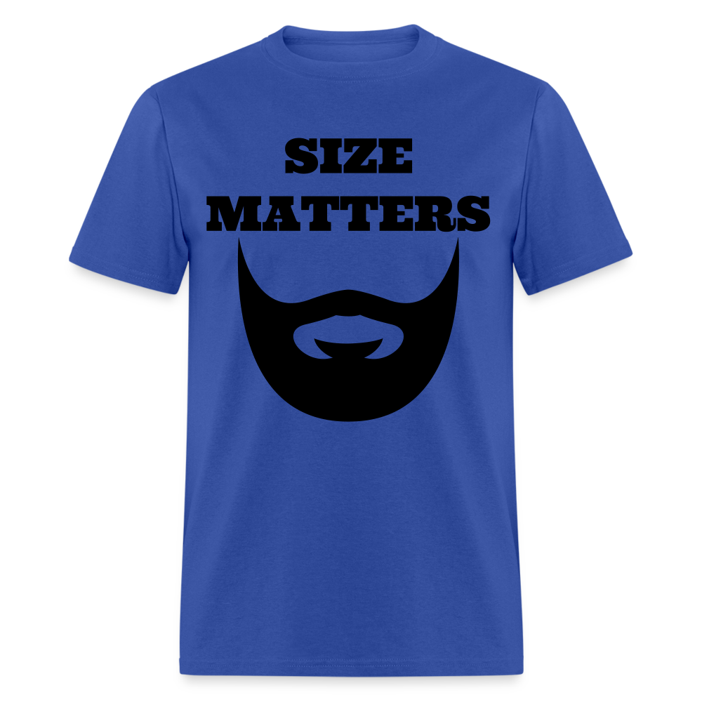 Size Matters Classic T-Shirt - royal blue