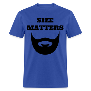 Size Matters Classic T-Shirt - royal blue