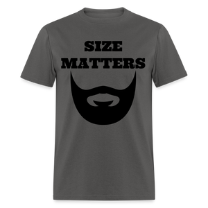 Size Matters Classic T-Shirt - charcoal