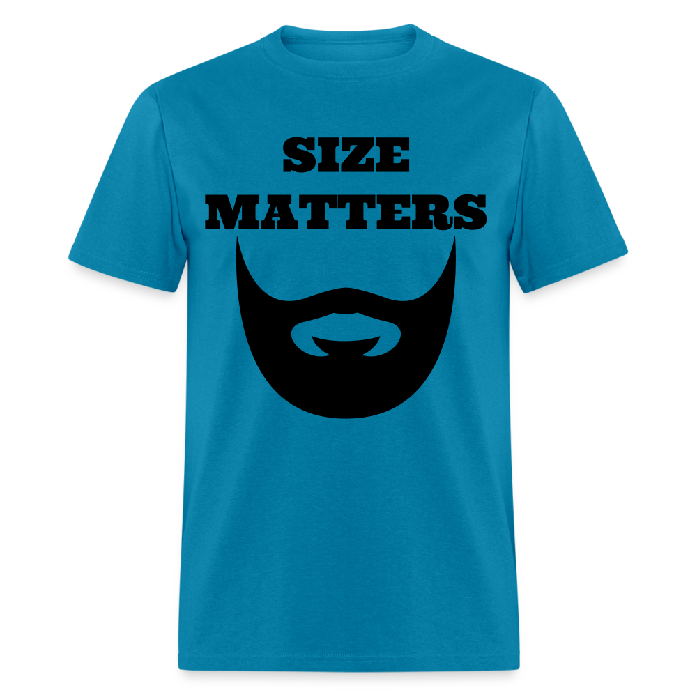 Size Matters Classic T-Shirt - turquoise
